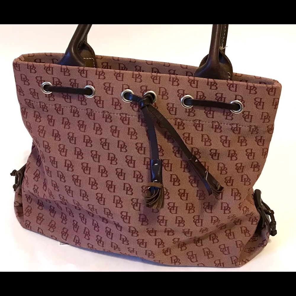 Dooney & Bourke Tassel Tote Satchel Medium